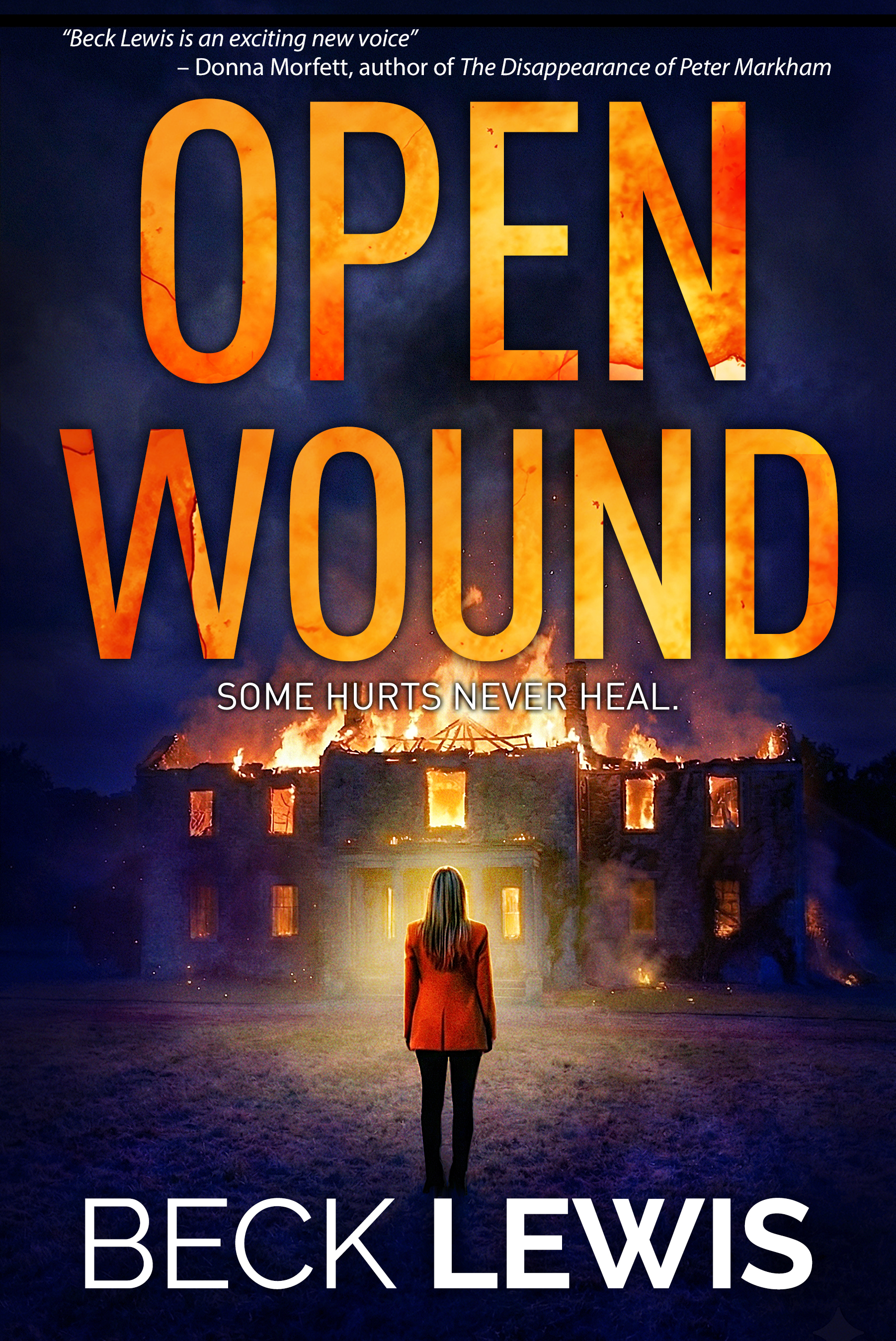 Cover of Open Wound by Beck Lewis